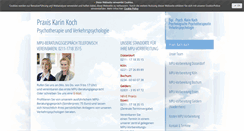 Desktop Screenshot of praxis-karin-koch.de